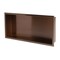 Alfi Brand 24" x 12" Brushed Copper PVD Stainless Steel Single Shelf Shower Niche ABNP2412-BC - alternate 9